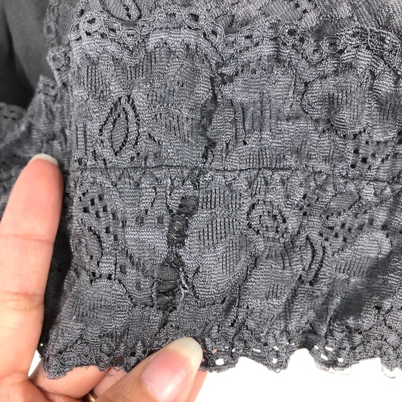 Felina Lace Gray Bralet Size S - Picture 7 of 7